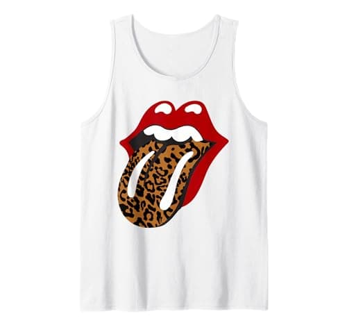 Rolling Stones Classic Leopard Tongue Tank Top – Recension & Köpguide