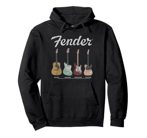 Fender Vintage Guitar Lineup Pullover Hoodie – Análisis 2024