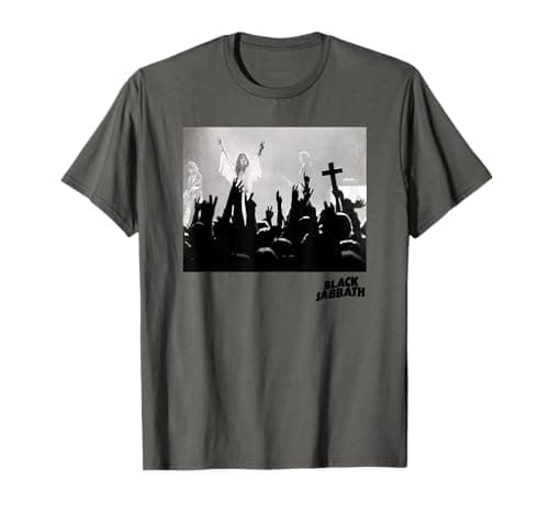 Black Sabbath Ozzy Cross Live Photo T-Shirt – Análisis y Opinión