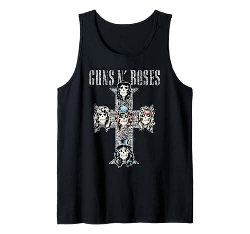 Guns N' Roses Vintage Cross Tank Top Review – Worth It?