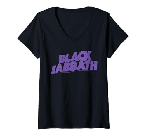 Avis T-Shirt Black Sabbath Logo V-Neck : Le Test Complet