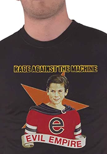Rage Against The Machine T Shirt Fear Is Our Only God Official Mens Black Size L
