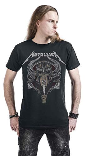 Metallica - Vikings T Shirt (Medium) Black