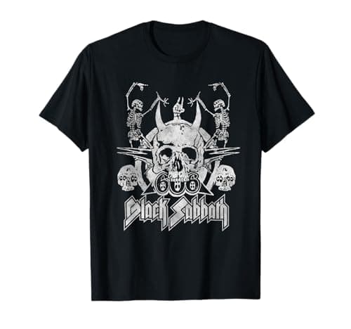 Black Sabbath 666 Skulls T-Shirt Review – Heavy Metal Meets Everyday Wear