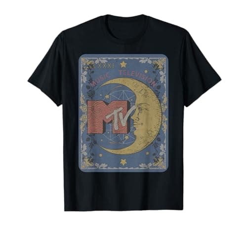 MTV Music Television Crescent Moon Tarot Card T-Shirt Review