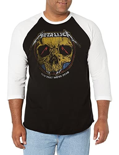 Metallica Now That We're Dead Raglan Baseball Jersey : Mon Test Complet