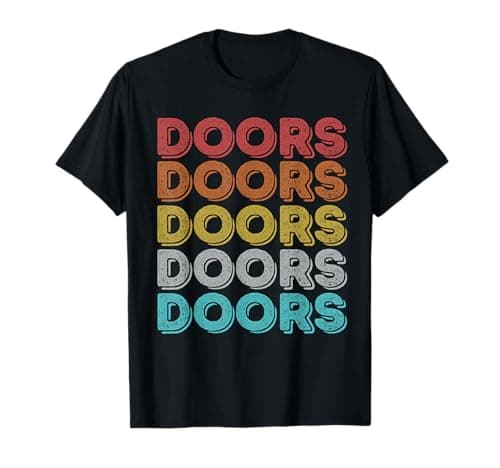 Vintage Retro Doors T-Shirt Review – Our Honest Verdict