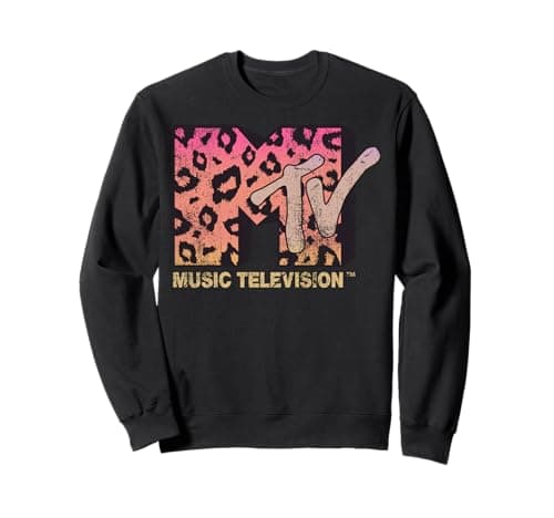 MTV Leopard Print Gradient Logo Sweatshirt Review – Is It Worth It?