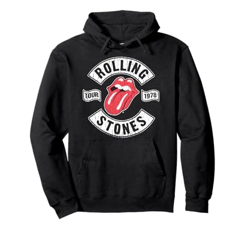 Rolling Stones Tour 1978 Pullover Hoodie – Mon Test Complet