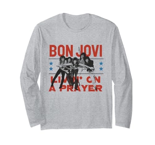 Bon Jovi Livin' On A Prayer Long Sleeve T-Shirt Review