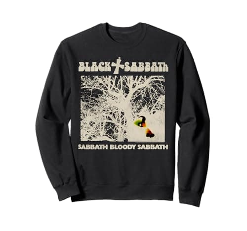Black Sabbath Official Vintage Negative Sweatshirt - Análisis Completo