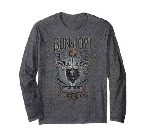 Bon Jovi Keep The Faith Long Sleeve T-Shirt Review