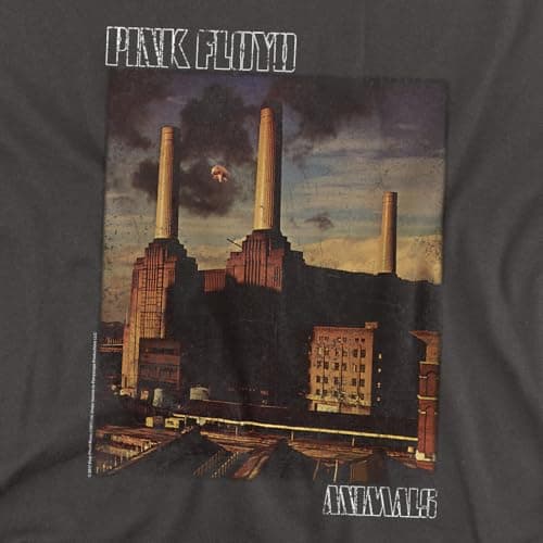 Popfunk Pink Floyd Animals Rock Album T Shirt (Large)