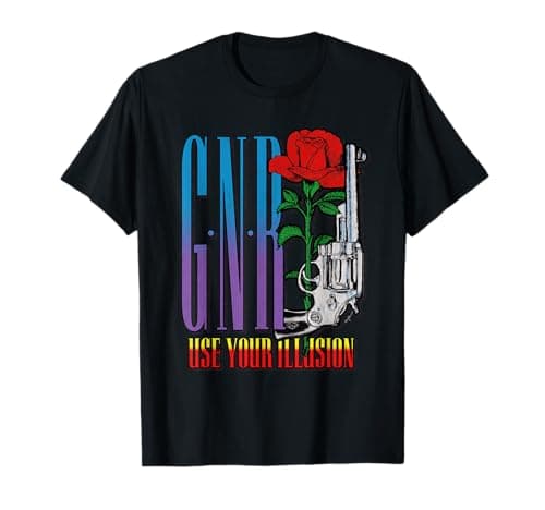 Camiseta Guns N' Roses Illusions Tour - Análisis Completo