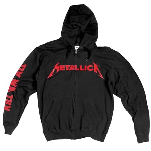 Metallica Kill Em All Zippered Hoodie Review: A Fan’s Honest Take
