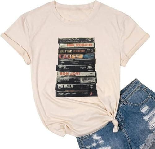 Women Vintage Rock Band Shirts Review – Tested 2024