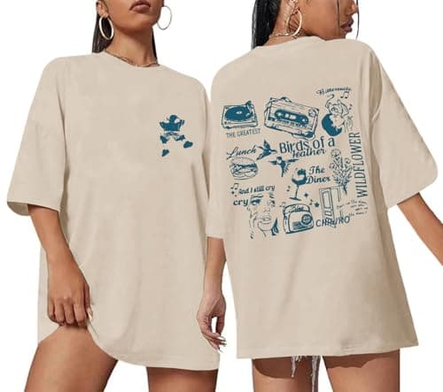 veufcyas Oversized Concert T-Shirt Review: Soft, Festival-Ready?