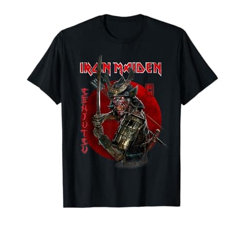 Iron Maiden Senjutsu Eddie Red Circle T-Shirt Review