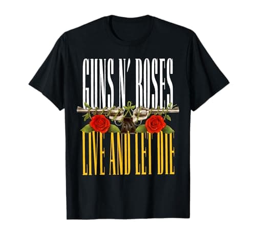 Oficjalny Podkoszulek Guns N' Roses Live and Let Die – Recenzja 2024