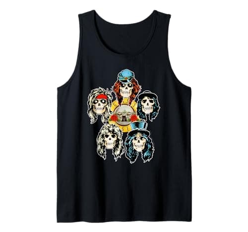 Guns N' Roses Skull Heads Tank Top Review 2024