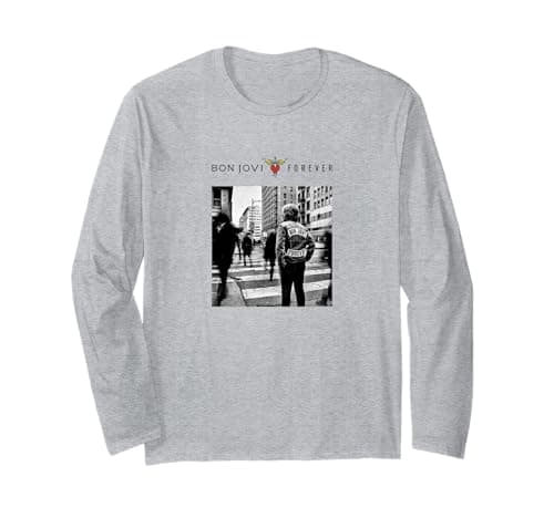 Bon Jovi Forever Cover Long Sleeve T-Shirt Review