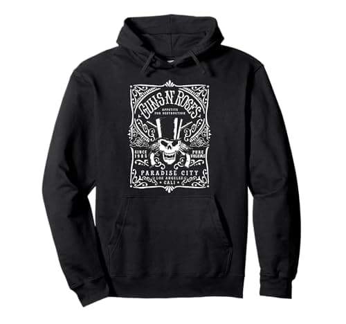Guns N' Roses Paradise City Label Pullover Hoodie Review