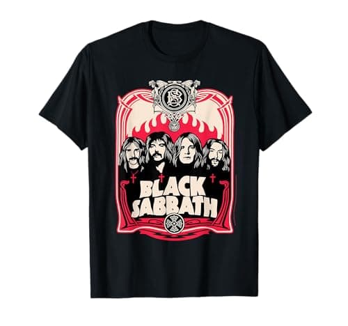 Black Sabbath Red Flames T-Shirt Review — Official Licensed Merch