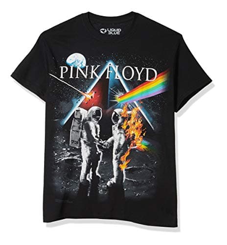 Liquid Blue Pink Floyd Dark Side of the Moon Camiseta Review
