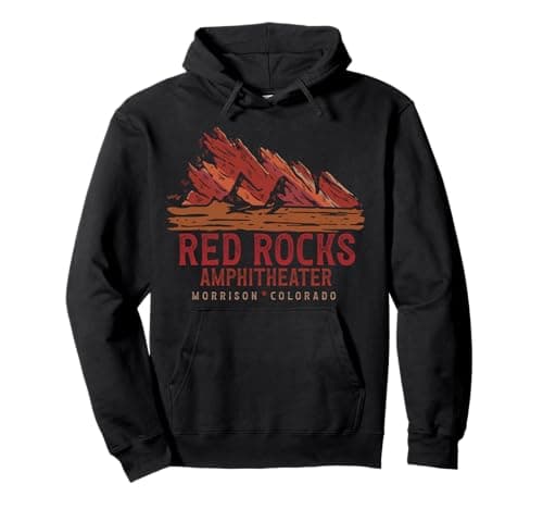 Red Rocks Pullover Hoodie Review – Honest Take on This Colorado Concert Hoodie