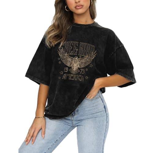 KEKEMI Vintage Rock Band T-shirt Femme - Notre Avis Complet