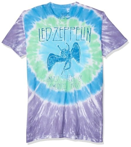 Liquid Blue Led Zeppelin Ramble On Swan Song Tee – Mon Test Complet