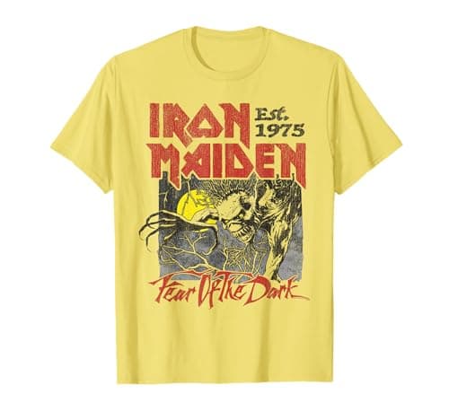 Camiseta Iron Maiden Fear of the Dark Review 2025