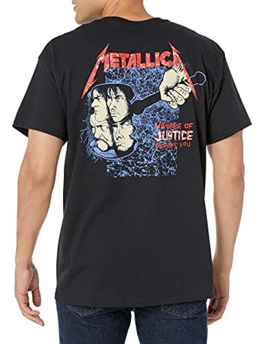 Metallica unisex adult Mt-50040188-sm T Shirt, Black, Small US
