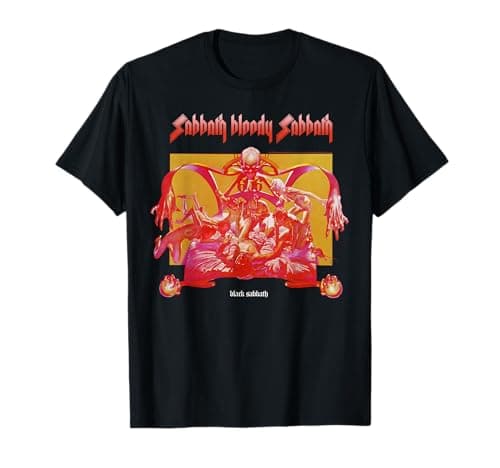 Black Sabbath Sabbath Bloody Sabbath Bright T-Shirt Review