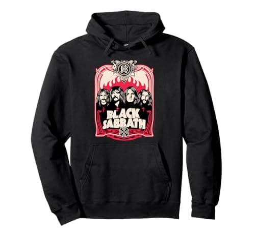 Test du Pull à Capuche Black Sabbath Red Flames | Avis Complet