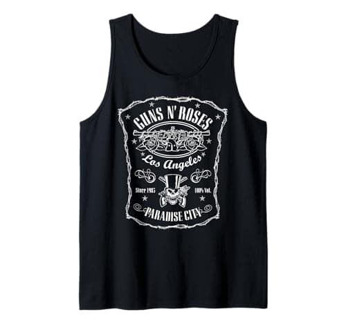 Guns N' Roses Paradise Label Tank Top Review – Is It Worth It?