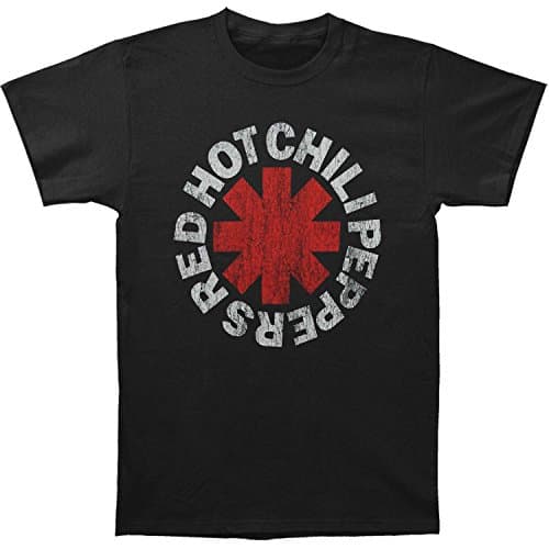 Bravado Red Hot Chili Peppers- Vintage Distressed Logo T-Shirt Size L