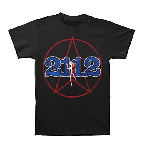 Cyberteez Rush 2112 Tour 1976 Men's T-Shirt (XL) Black