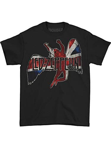 Led Zeppelin Men's Icarus Flag T-Shirt XX-Large Black