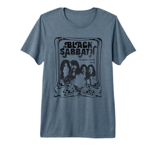 Camiseta Black Sabbath Sketch Tri-Blend: Review Honesta 2024
