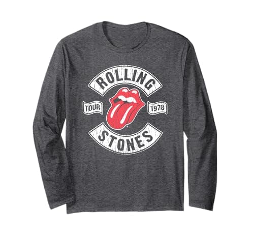 Rolling Stones Tour 1978 Camiseta de Manga Larga - Análisis Completo