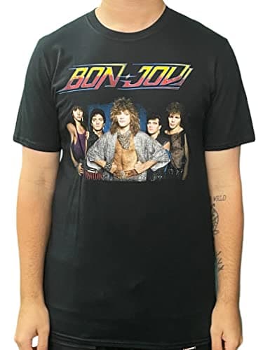 Bon Jovi Tour '84 T-Shirt Review: A Deep Dive into the Classic Black Tee