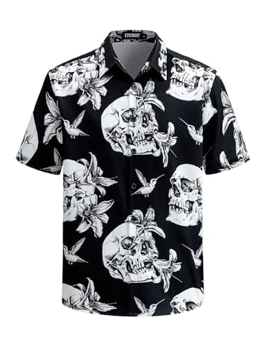 Camisa Hawaiana Floral Skull para Hombre – Análisis Completo 2024