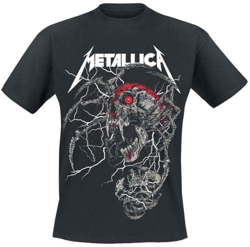 Metallica Tröja Spider Dead Logo Granskning – Officiell Herr Svart XL