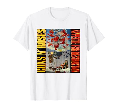Official Guns N' Roses Appetite for Destruction T-Shirt Small
