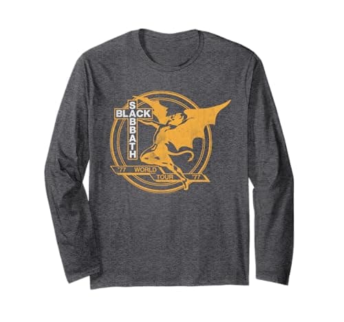Black Sabbath World Tour '77 Long Sleeve T-Shirt Review – Honest Verdict