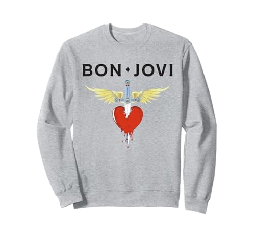 Bon Jovi Heart Dagger Sweatshirt Review — Official Bravado Merch