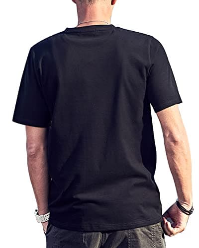 Vintage berspesle Classic Guitar T Shirt 1970s Outfits for Men Tee T-Shirt Black