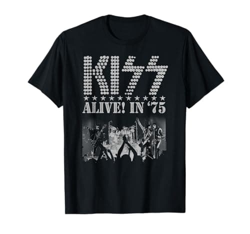 T-shirt KISS Alive in 1975 : Test & Avis Complet du Merch Rock