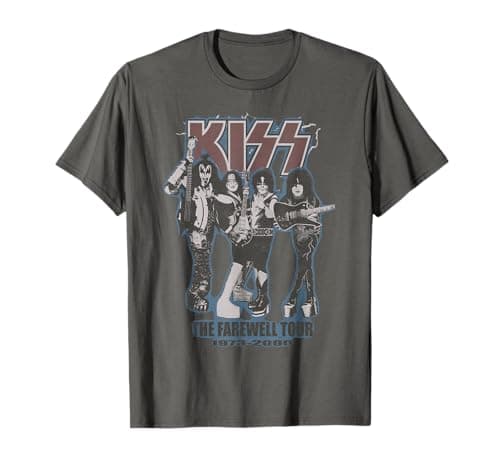 KISS The Farewell Tour T-Shirt – Análisis Completo 2025
